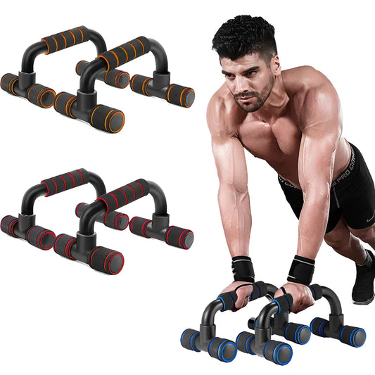 2 stuks antislip push-up H-vormige ondersteuningsstangstandaard voor thuisfitness, handgrepen voor push-upstangen, arm- en borstspiertrainingsbeugels