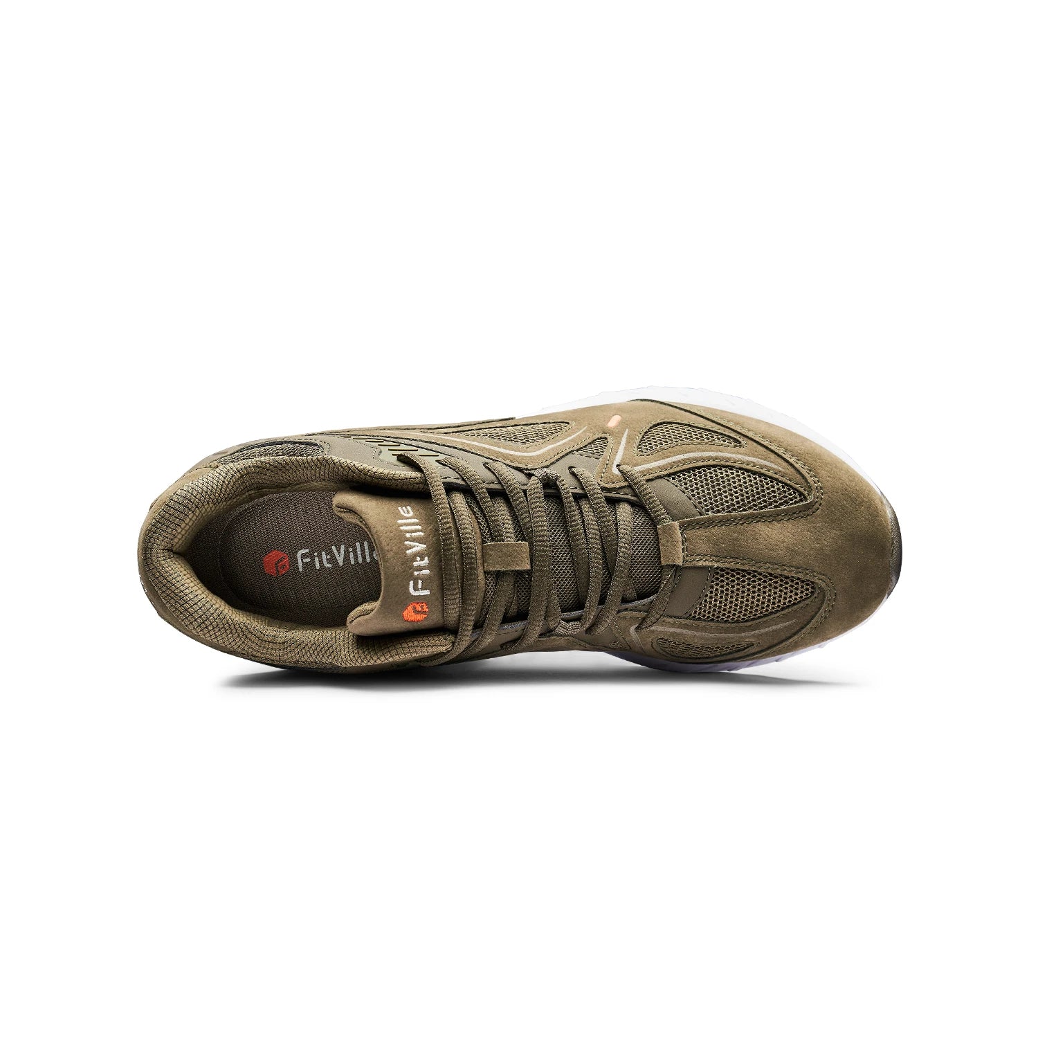 Men's Extra Wide, Lightweight & Non-Slip Running / Walking Shoes - Sneakers For Flat Feet, Arch Fit & Heel Pain Relieve