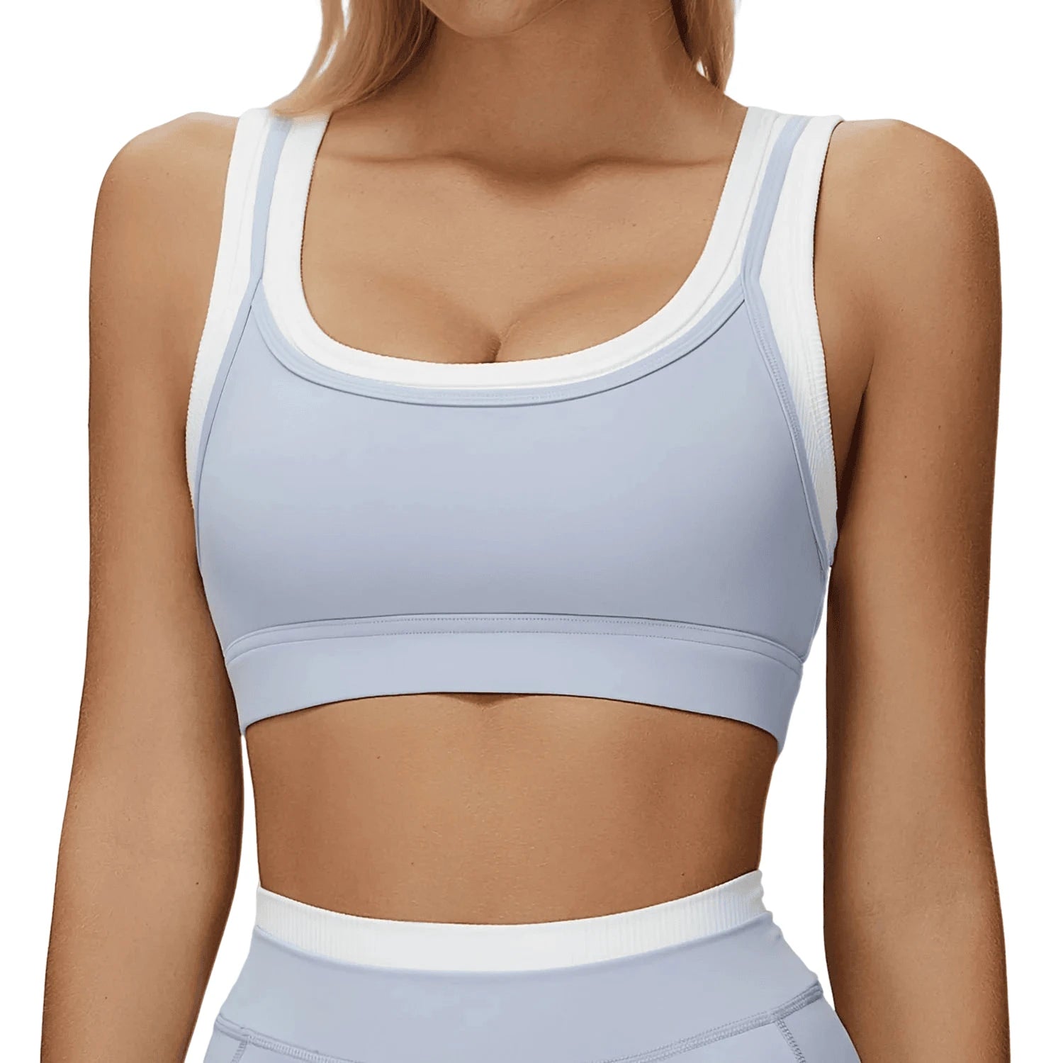 Women’s High Impact Sports Bra – Breathable Push Up Yoga Bra for Gym, Running & Fitness Workout Activewear
