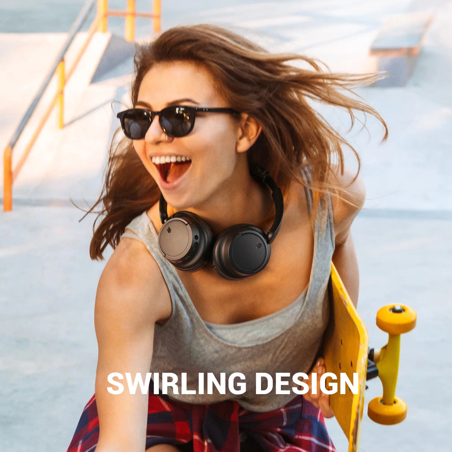 Oneodio SuperEQ V16 Wireless Bluetooth 5.3 Headphones 40mm Driver Headsets 90Hrs Playtime Over-Ear Bluetooth Headset