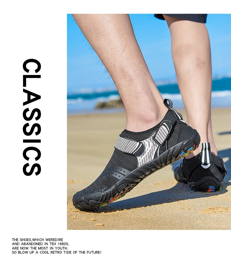 Unisex Quick-Dry Water Shoes – Lightweight Aqua Sneakers for Beach, Swimming, Surfing & Water Sports