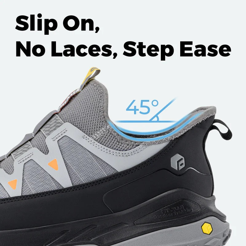 Men's Extra Wide Sneakers Slip-On Shoes Comfortable Running Shoe Non-Slip Hiking With Arch Support For Swollen Feet