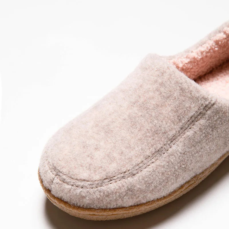 Women's Winter Warm Plush Slippers Slip-On Suitable For Indoor Outdoor and Bedroom Use Fluffy Classic Cotton Slippers For Ladies