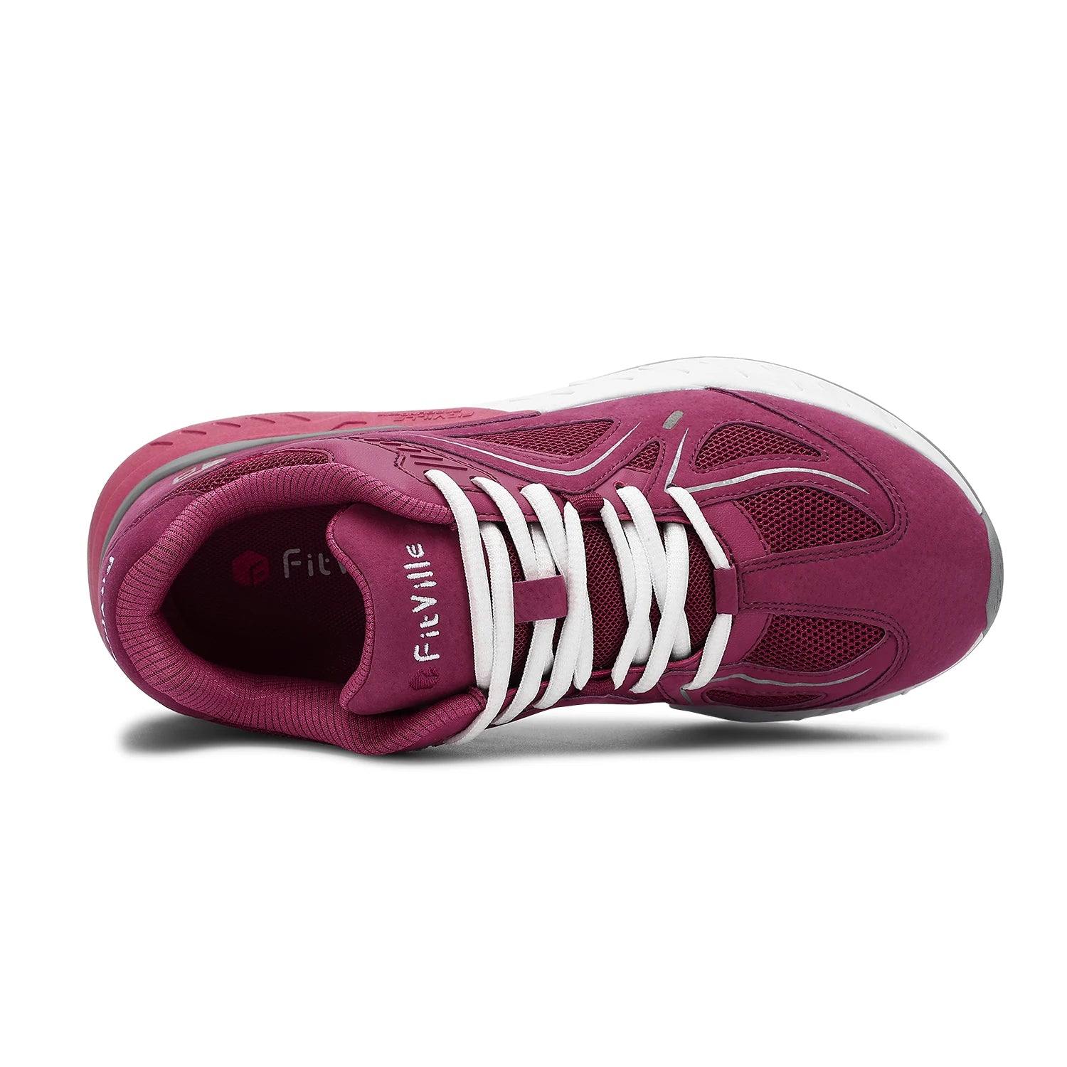 Women's Walking Shoes Wide Width Sneakers for Flat Foot Plantar Fasciitis Heel Pain Relief Lightweight Anti-slip Shoes