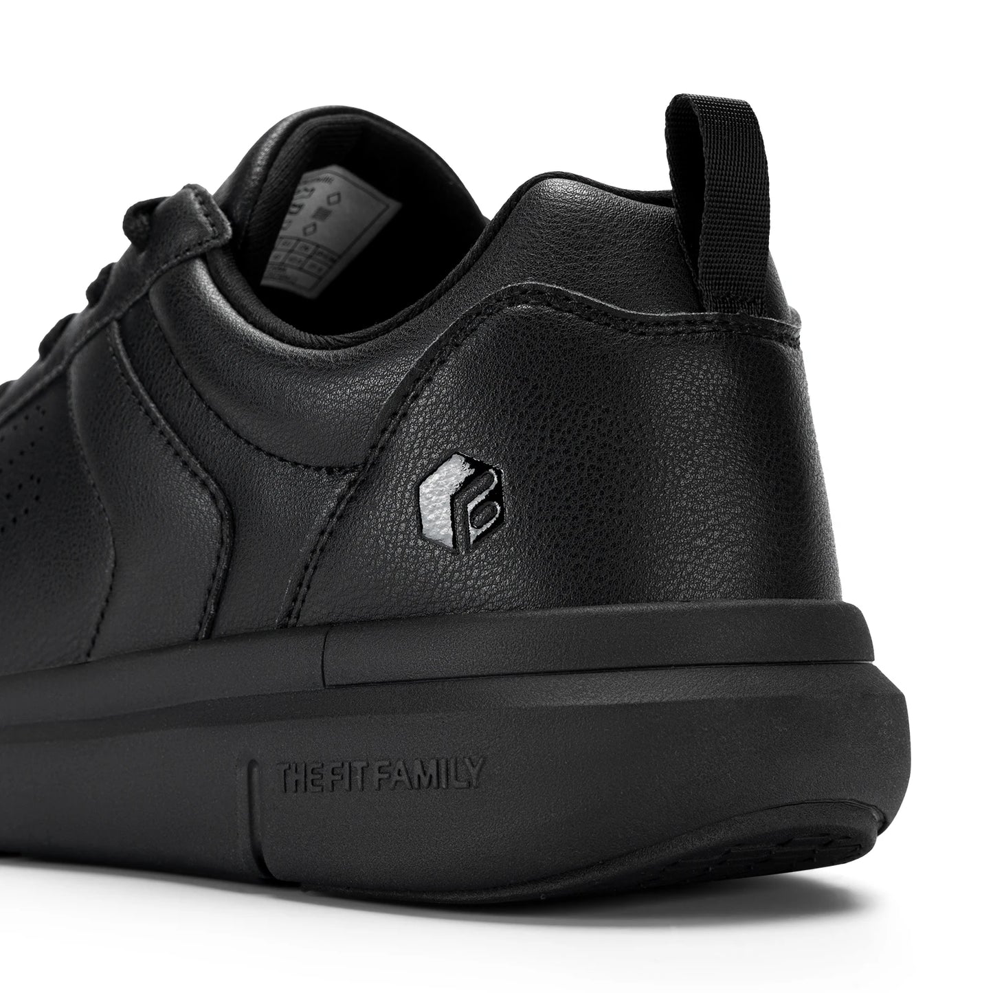 Men's Casual Leather Shoes Wide Width Walking Shoes Outdoor Lightweight for Swollen Feet Relieve Foot Pain
