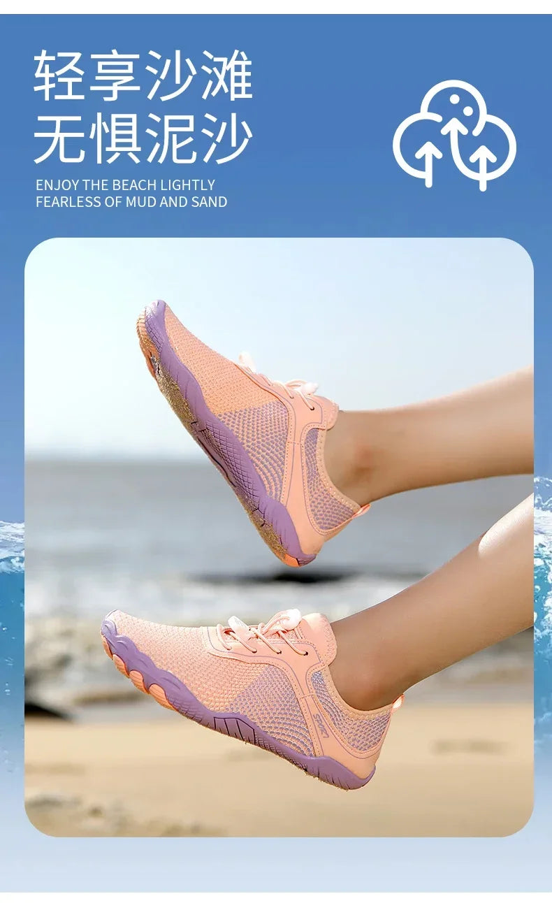 Unisex Barefoot Water Shoes – Quick-Dry Aqua Sneakers for Gym, Running, Beach & Outdoor Sports for Men & Women
