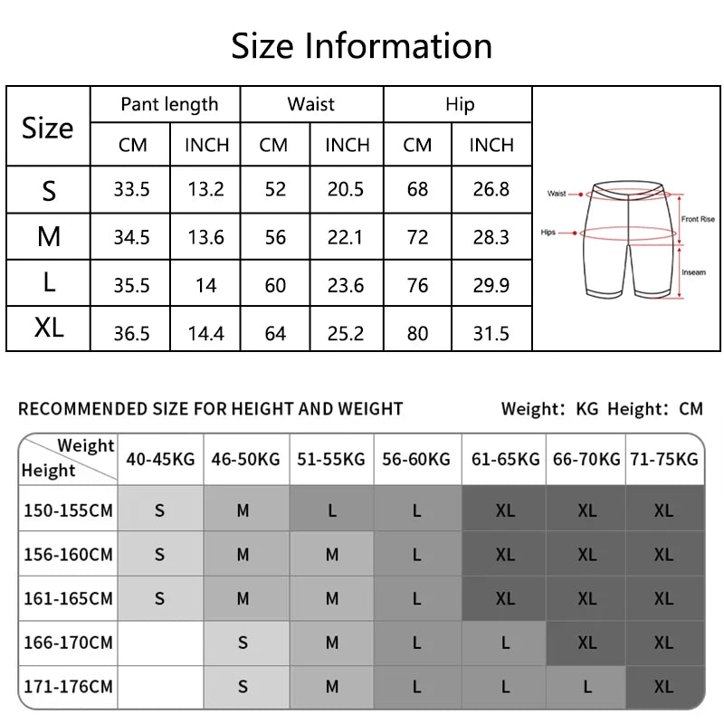 Pockets Workout Gym Legging Women Cycling Shorts Quick-Dry Yoga Clothes Breathable High Waist Sports Shorts Female