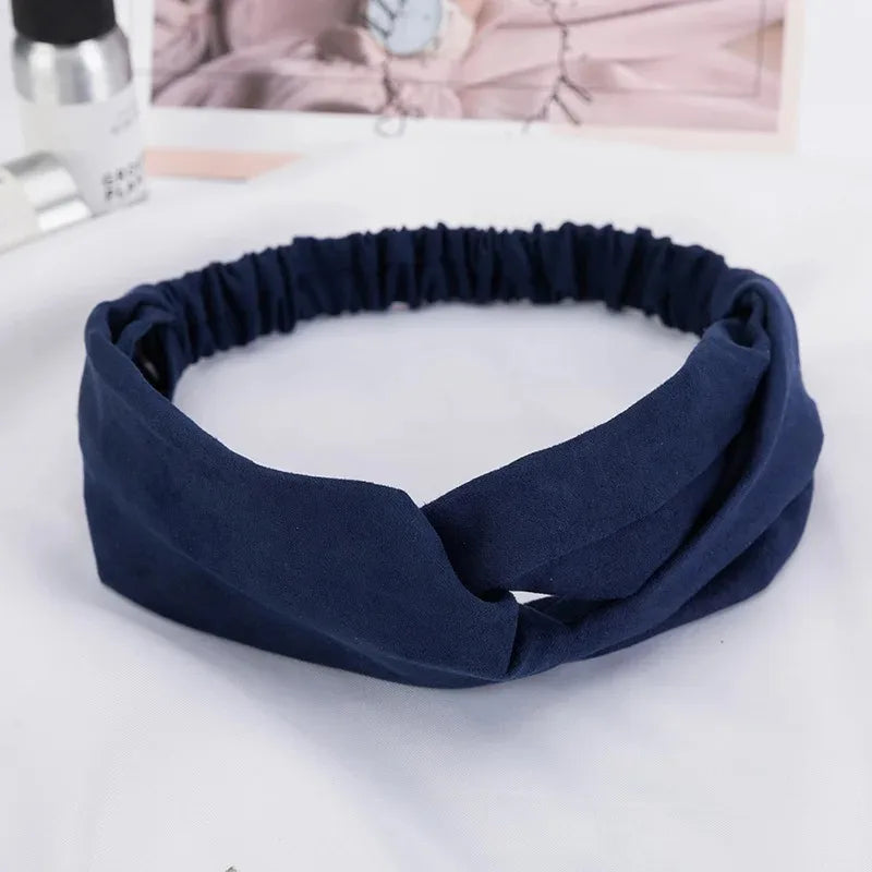 Mode Dames Boheemse Hoofdbanden Zomer Stijl Kruis Tulband Bandage Bandana's Multifunctionele Haaraccessoires voor Meisjes