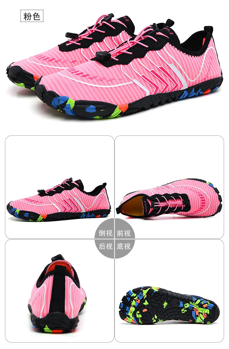 Unisex Quick-Dry Water Shoes – Lightweight Aqua Sneakers for Beach, Swimming, Surfing & Water Sports