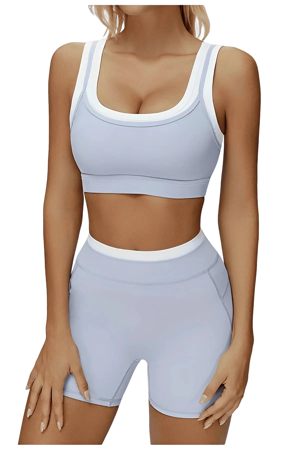 Women’s High Impact Sports Bra – Breathable Push Up Yoga Bra for Gym, Running & Fitness Workout Activewear