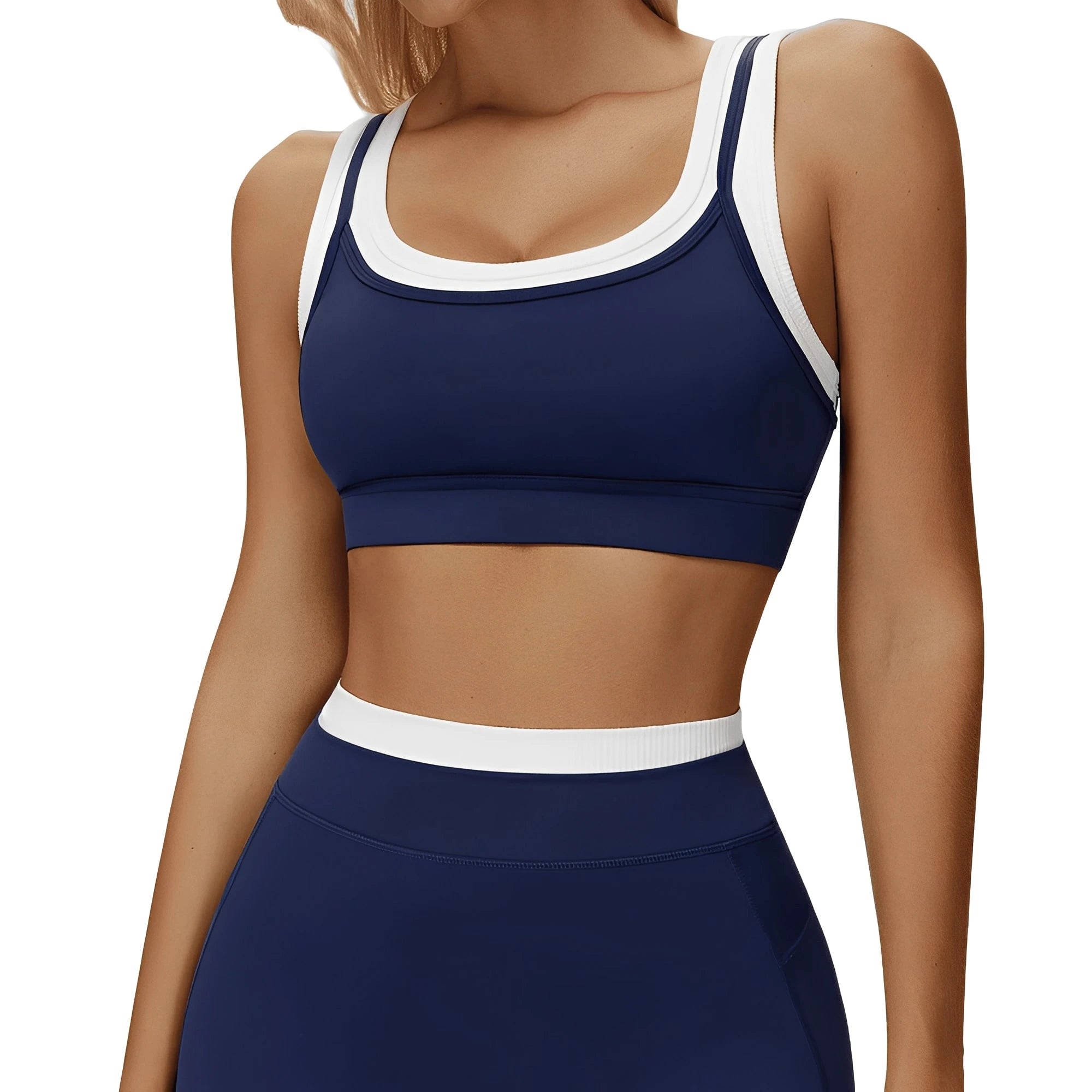 Women’s High Impact Sports Bra – Breathable Push Up Yoga Bra for Gym, Running & Fitness Workout Activewear