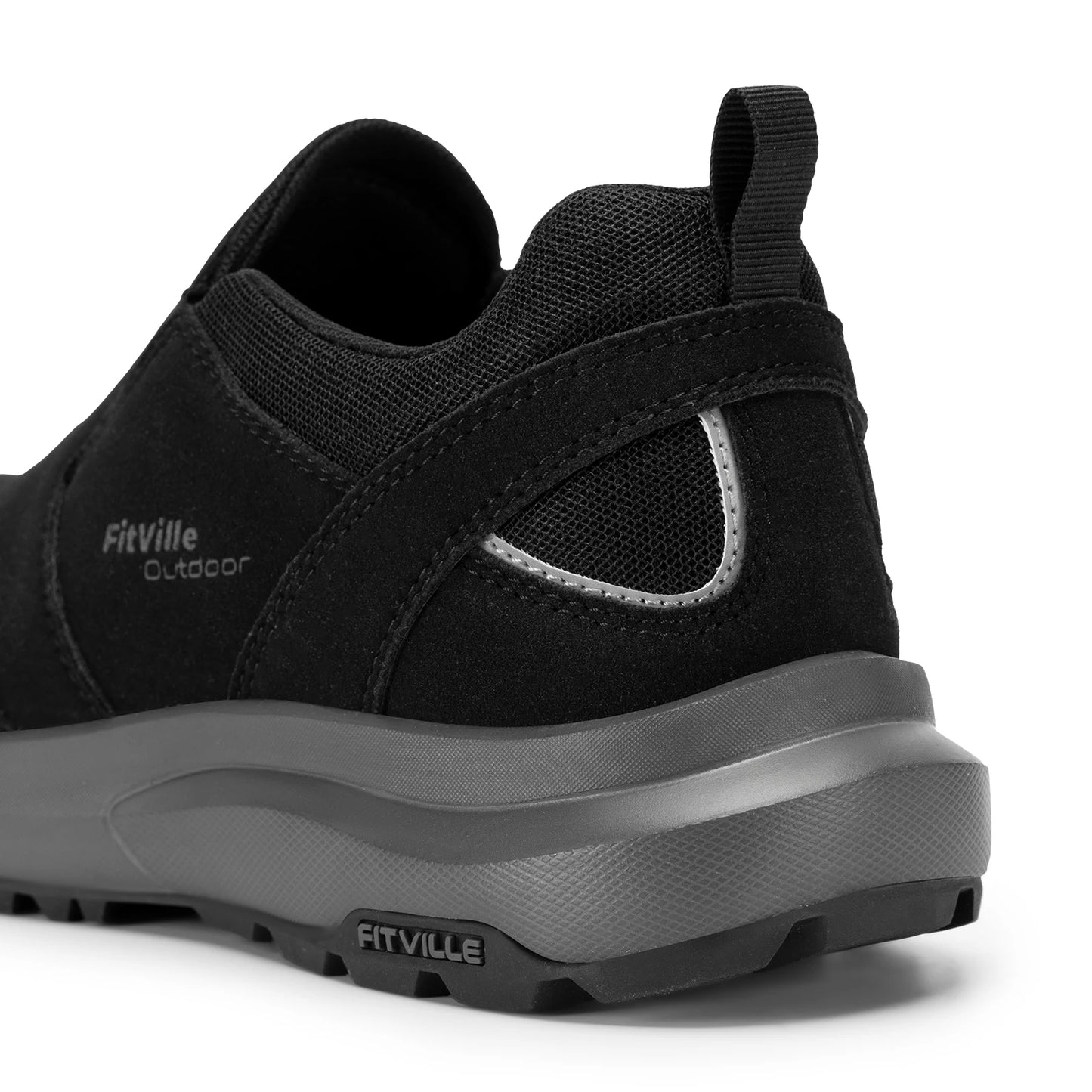 Men's Shoes Wide Hiking Comfortable Slip on Loafers Go Walking and Trekking Trails  Sneakers With Arch Support