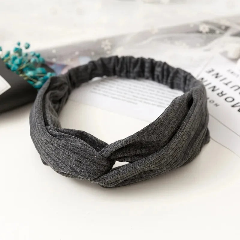 Mode Dames Boheemse Hoofdbanden Zomer Stijl Kruis Tulband Bandage Bandana's Multifunctionele Haaraccessoires voor Meisjes