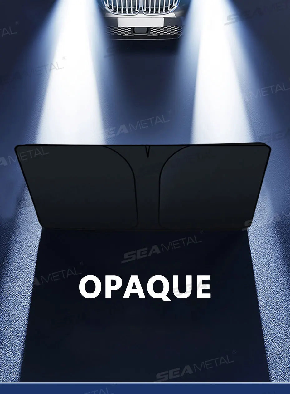 SEAMETAL Car Windshield Sun Shade Cover Foldable Front Window Sun Visor Blocks UV Refletive Car Parasol Sunshade Protector Cover