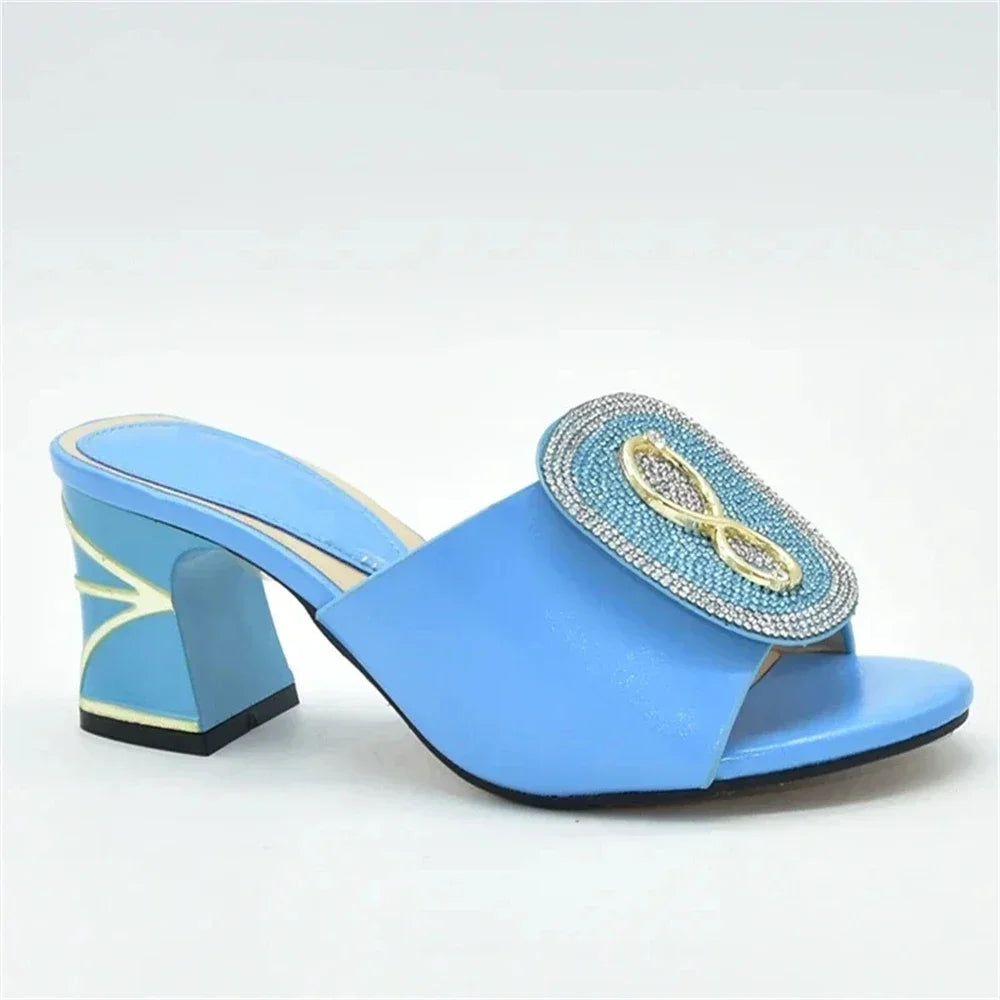 Wedding Shoes for Women Bride Ladies Dress Shoes  2024 Fashion Women  Closed Toe Heels Italian Elegant Women Party Pumps