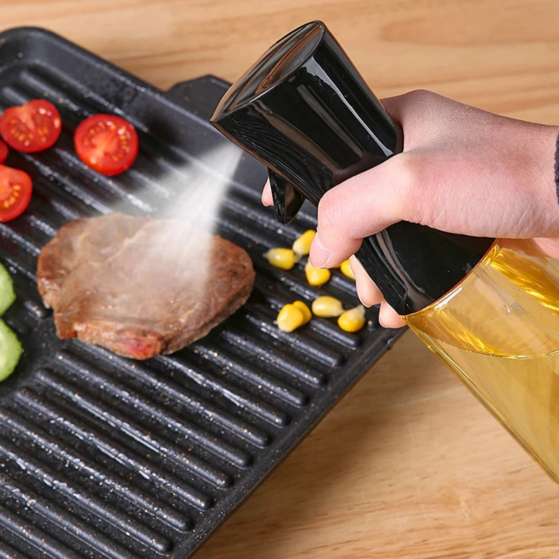 1 stuk 200 ml/300 ml oliesprayfles keuken koken olijfolie dispenser kamperen barbecue bakken azijn sojasaus sprayer containers