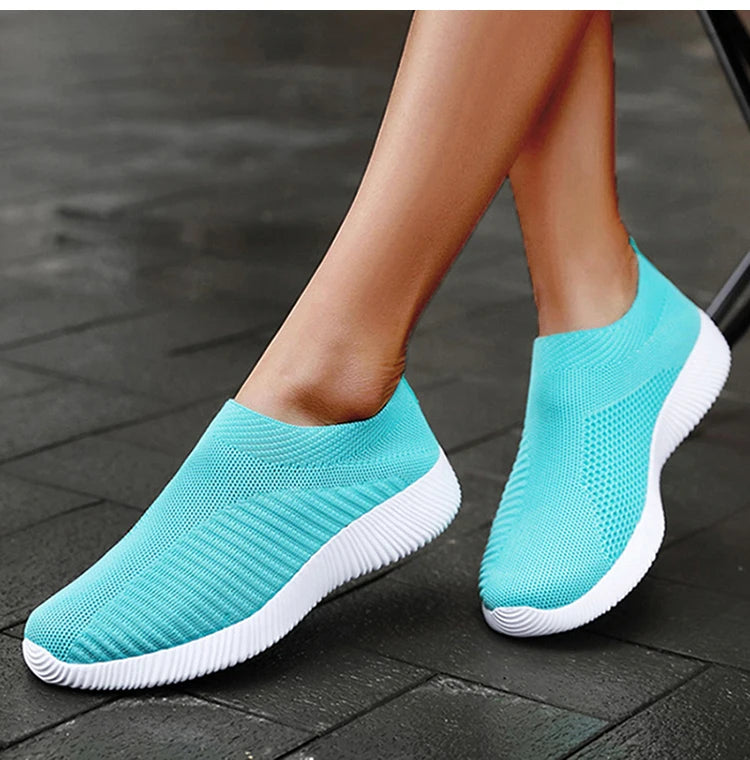 Women Sneakers Fashion Outdoor Woman Shoes Walking Sneaker Women Slip On Sock Shoes Platform Women's Sneaker Zapatos De Mujer