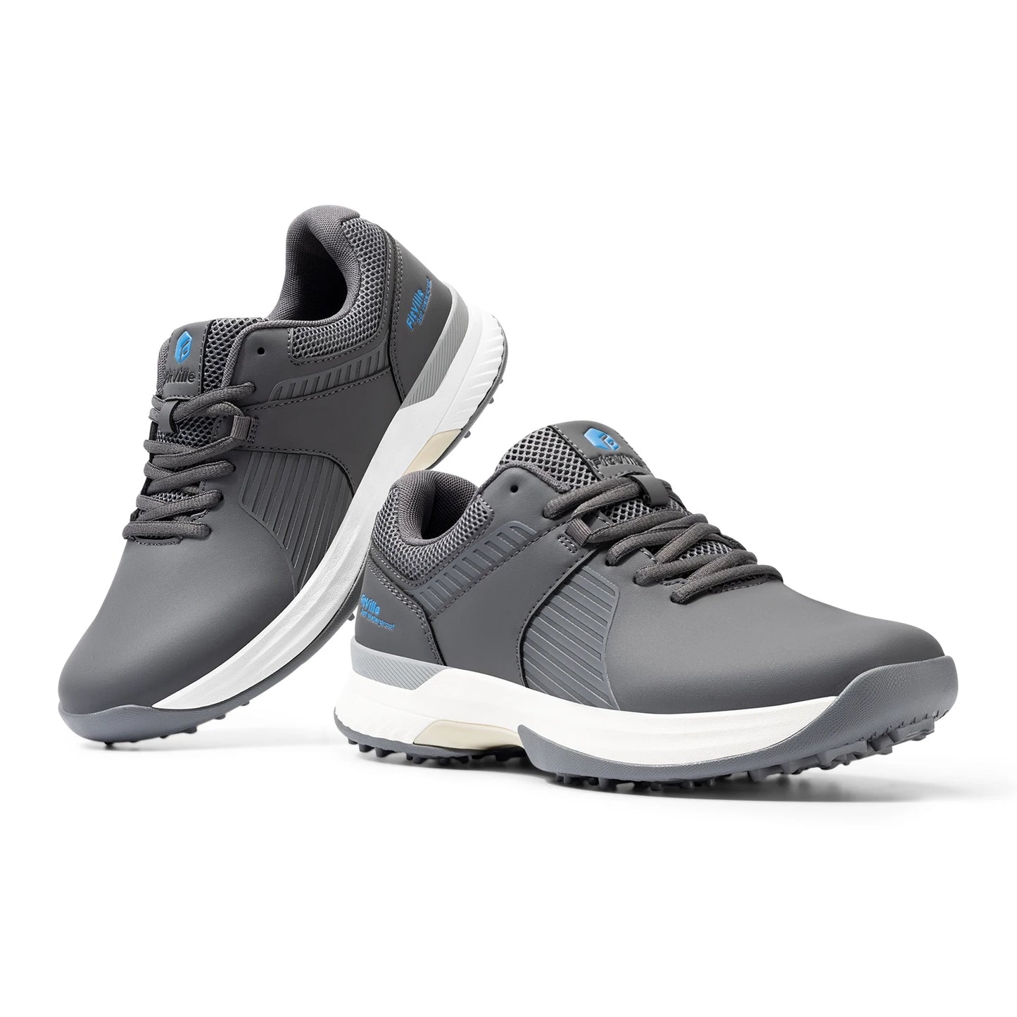Men's Golf Shoes Non-Slip Wear-Resistant Comfortable Professional Sports Sneakers for Swollen Feet Relieves Toe Pain