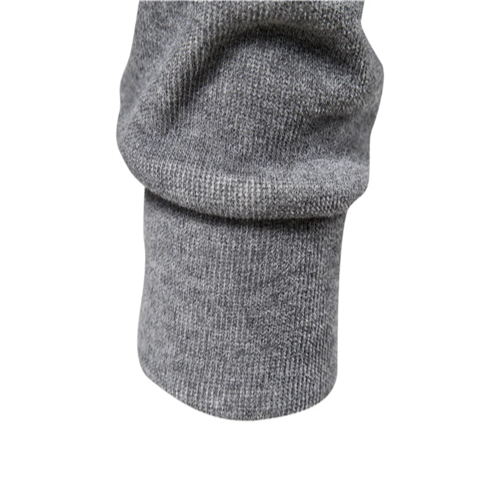 Plus Velvet Printed Sweatshirts Men's Streetwear Solid Colour Pullovers Hoodies Autumn Winter Sweatshirt for Men