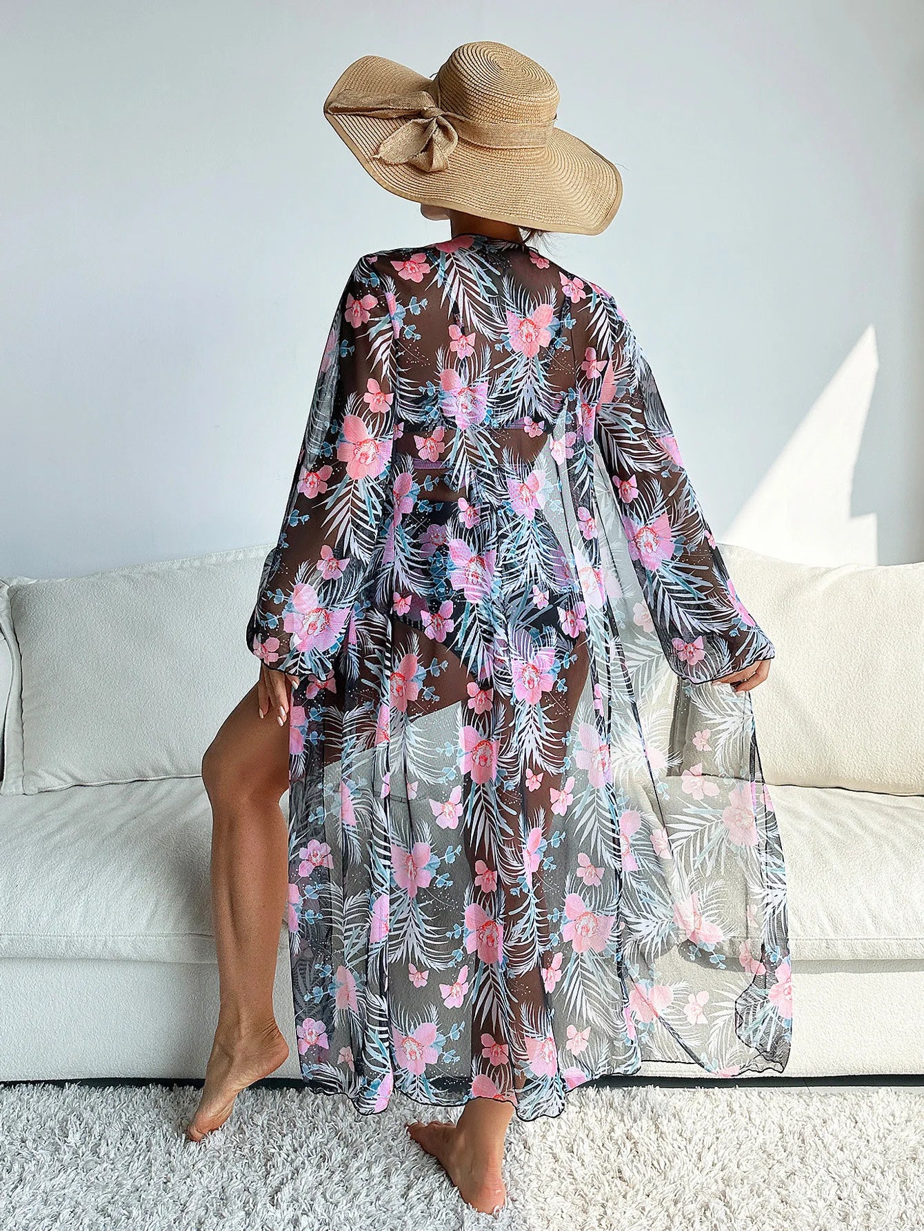 Zomerprint badpakken 2025 Dames badmode Push-up voor strandkleding Driedelige badpakken Zwembadbadpak Dames zwempak