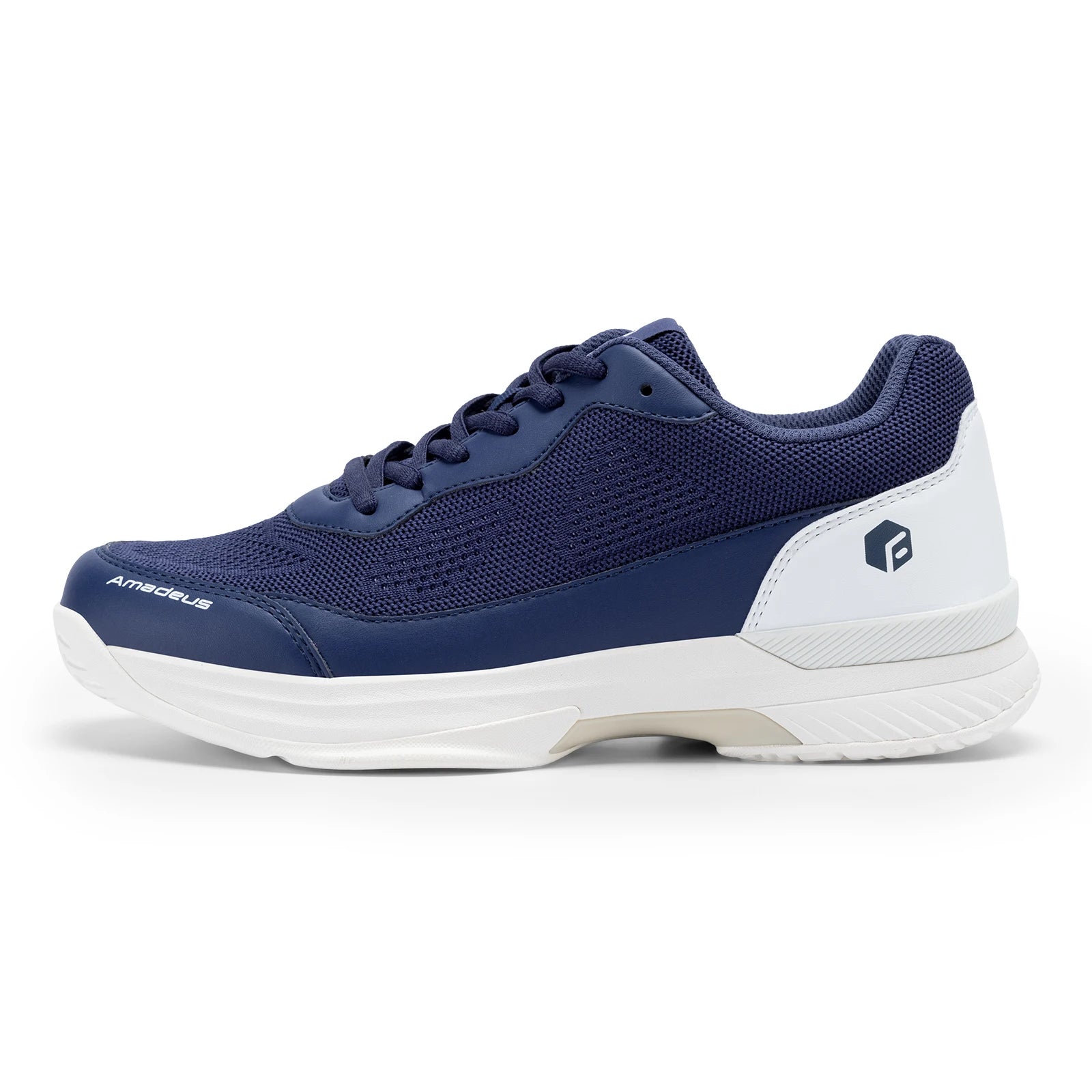 Men's Wide Width And Breathable Non-Slip Professional Tennis Shoes With Arch Support - Training Sneakers For Racquet Sport