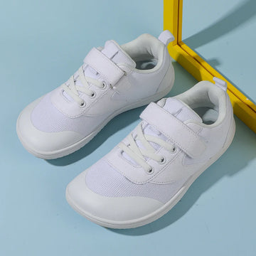 Jongens Meisjes Brede Teen Barefoot Sneakers Minimalistische Lichtgewicht Antislip Kinder Wandel Skate Schoenen Comfortabel Ademend Zacht