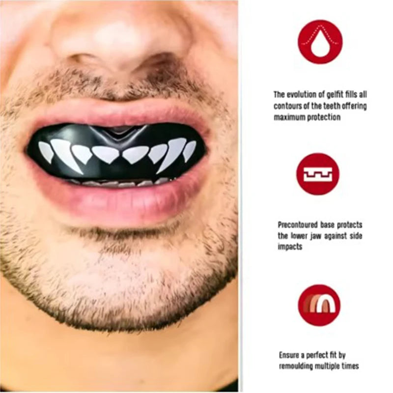 Kids & Youth Sports Mouth Guard – MMA, Boxing & Taekwondo Dental Protection Guard for Combat Training
