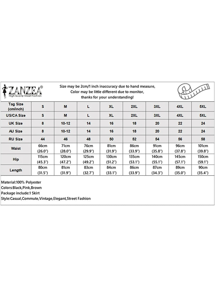 Elegant A-Line Pleated Skirts Women Fashion High Waist Patchwork Midi Faldas Mujer Office Commuting Solid Jupes Femme