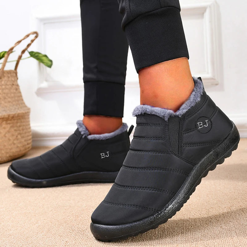 Men's Plus Size Waterproof Sneakers Winter Breathable Soft Shoes Casual Fashion Male Leisure Shoes