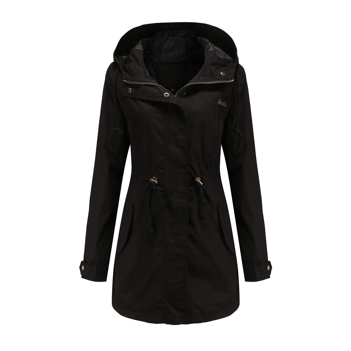 Women's New Cotton Anorak Coat For Spring And Autumn