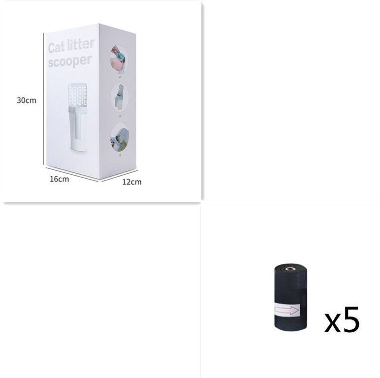 Pet Shovel Hollow Plastic Cleaning Tool - Pet Litter Remover And Sand Waste Scooper