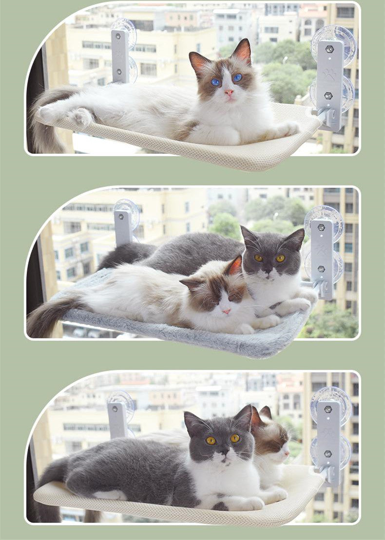 Pet Suction Cup Glass Window Hammock For Cat