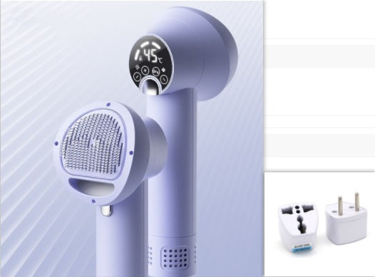 Smart Pet Hair Dryer Integrated With Intelligent Blowing and Combing Feature - Silent And Unharmful Cat Hairdressing Machine
