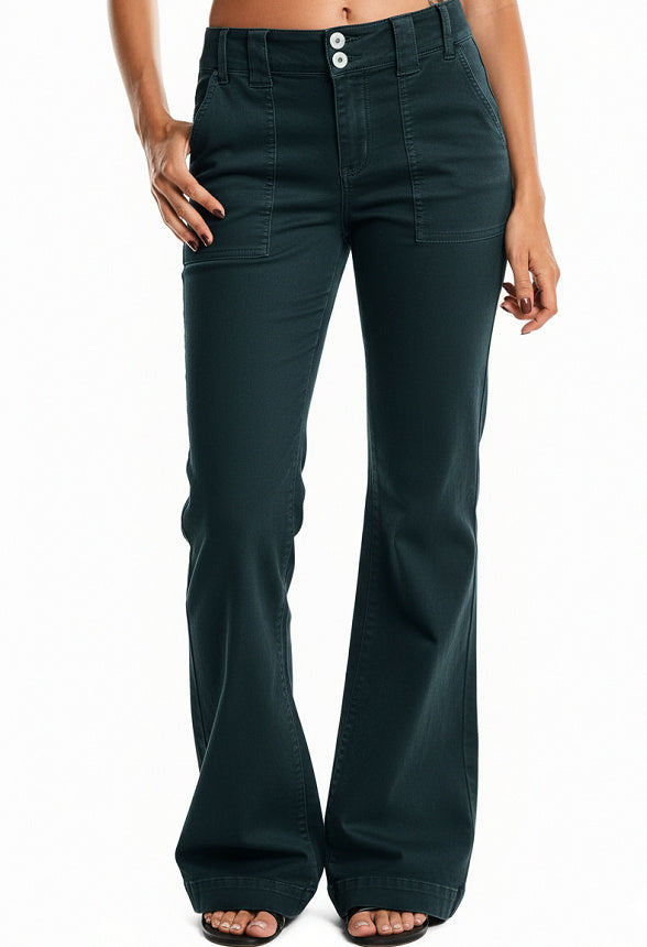 Lightweight Sports Pants Zipper Pocket Exercise Workout Pants For Women