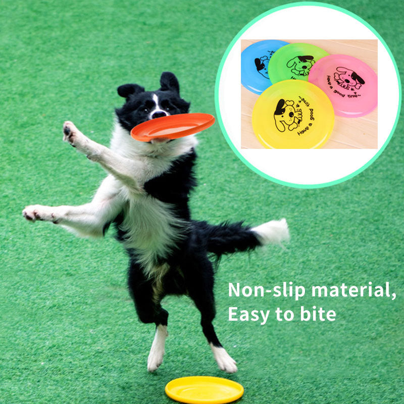 Silicone Flying Saucer Funny Pet Toy For Dogs And Cats - Suitable For Dog Flying Disc Game, Interactive Training And Chew-Resistant