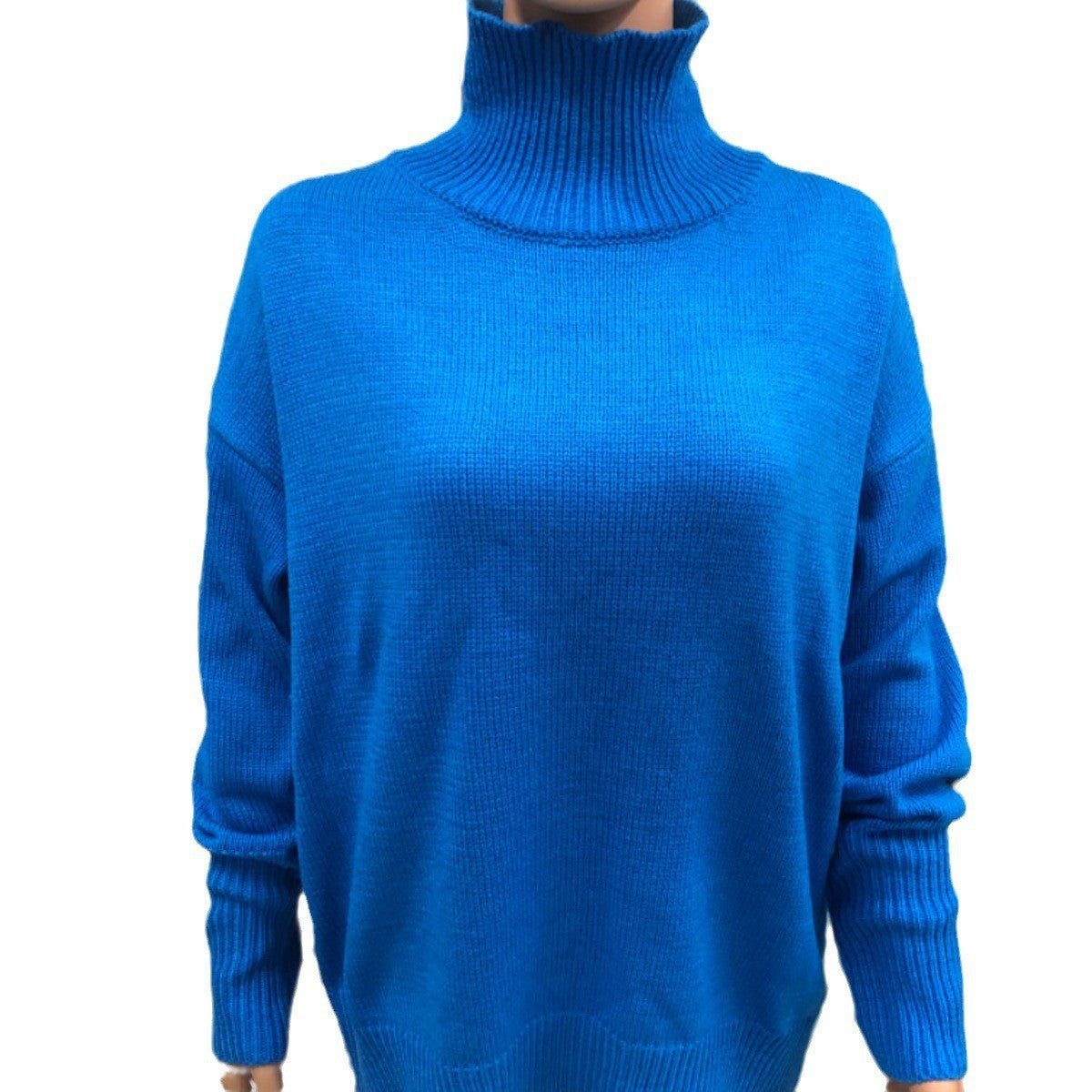 Women's Long-Sleeved Pullover Solid Colour Sweater