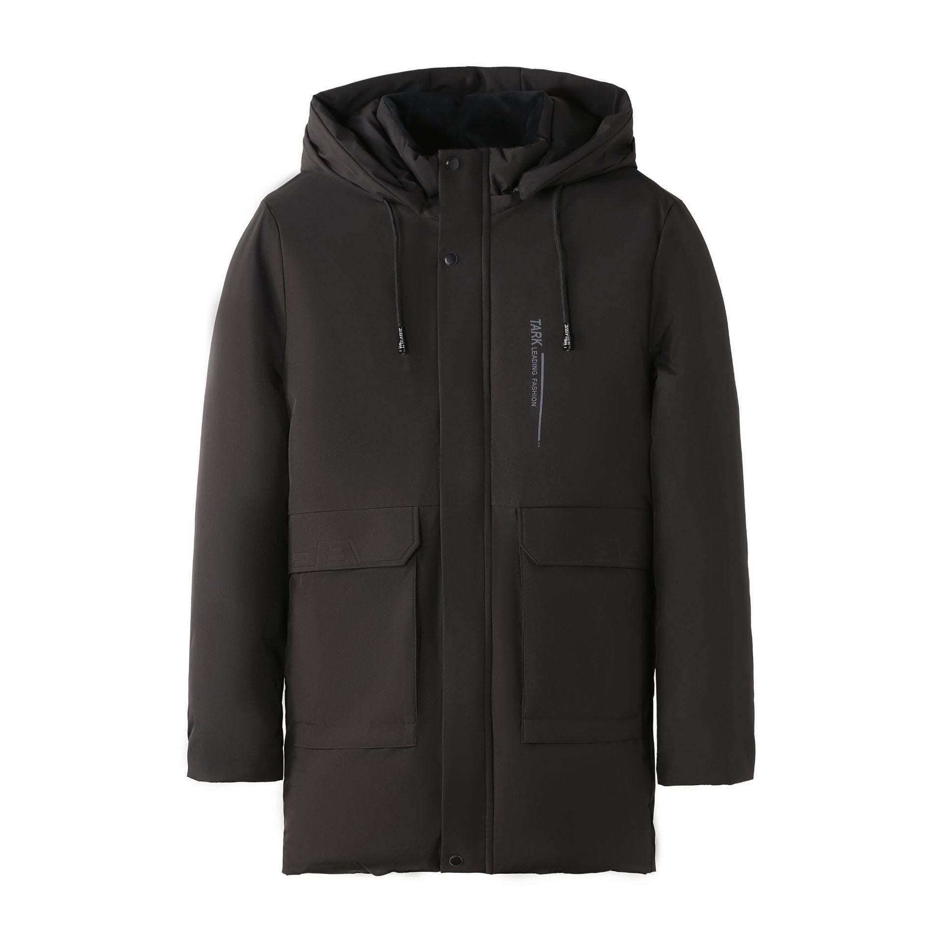 Men's Hooded And Thickened Warm-Keeping Cotton Coat