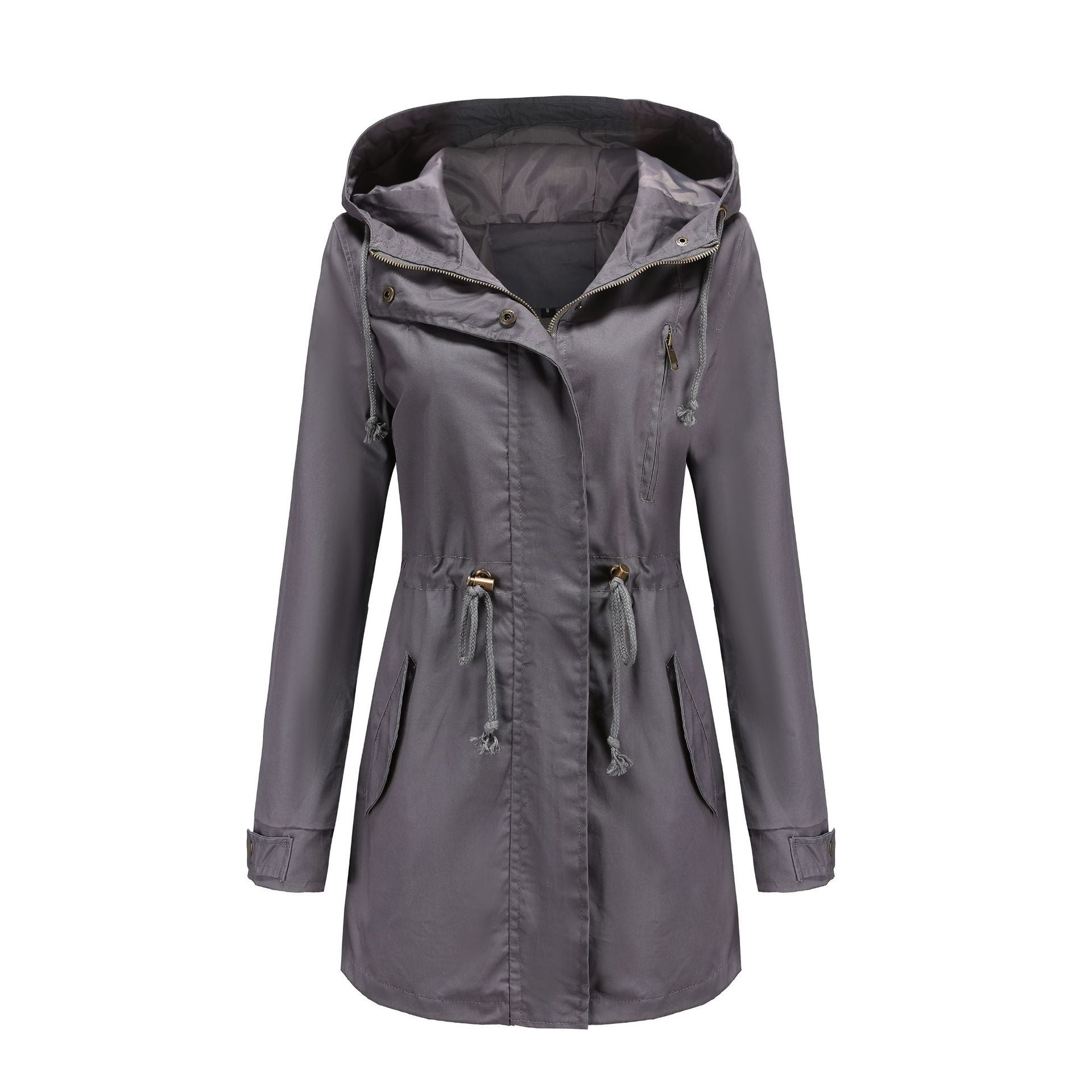 Women's New Cotton Anorak Coat For Spring And Autumn