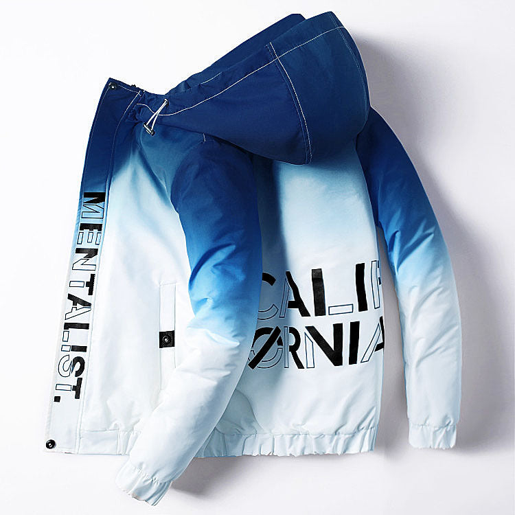 Thin Gradient Coat For Men
