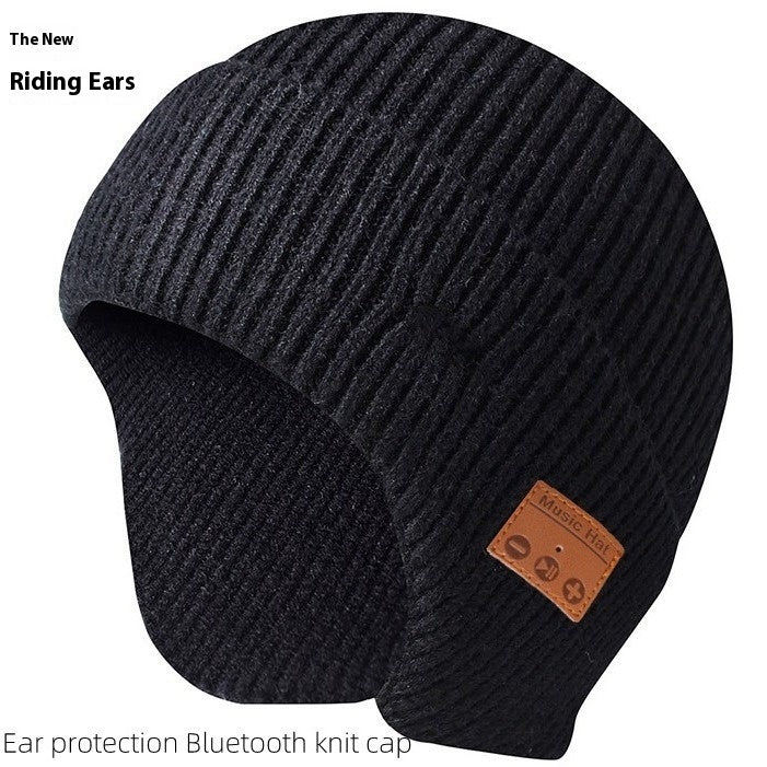 Thickened Bluetooth Knitted Cap For Women