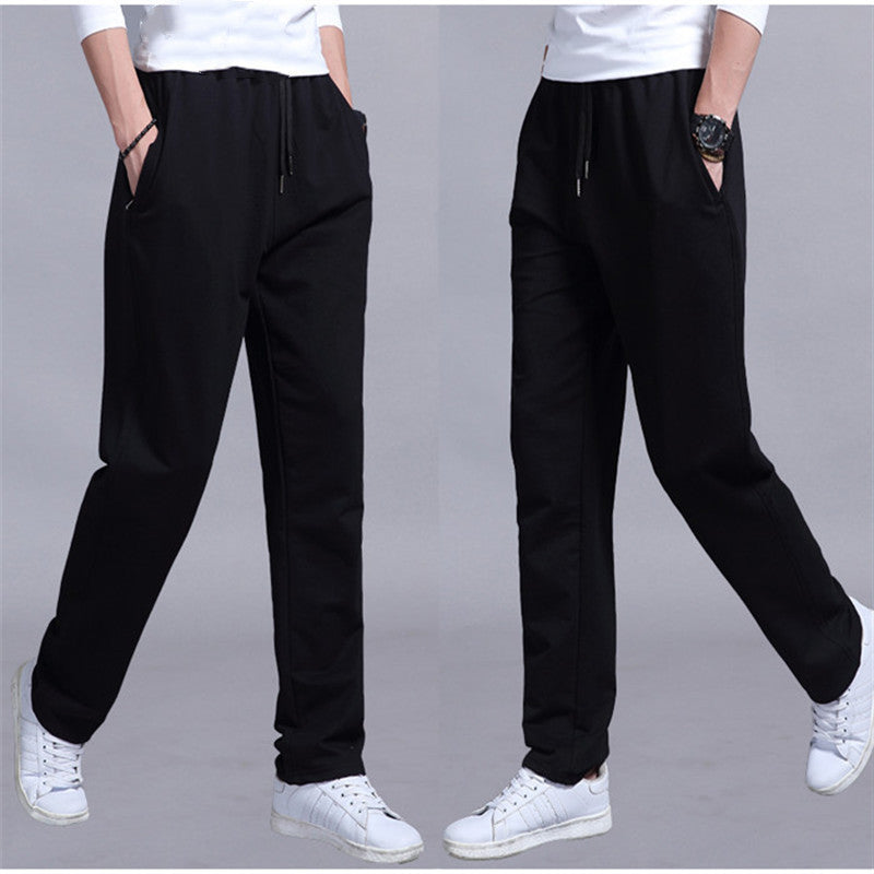 Men's Straight Casual Plus Size Trousers - Spring And Autumn Sports Pants