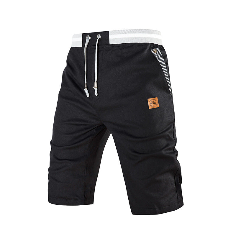 Men's Cotton Casual Cropped Pants - Shorts