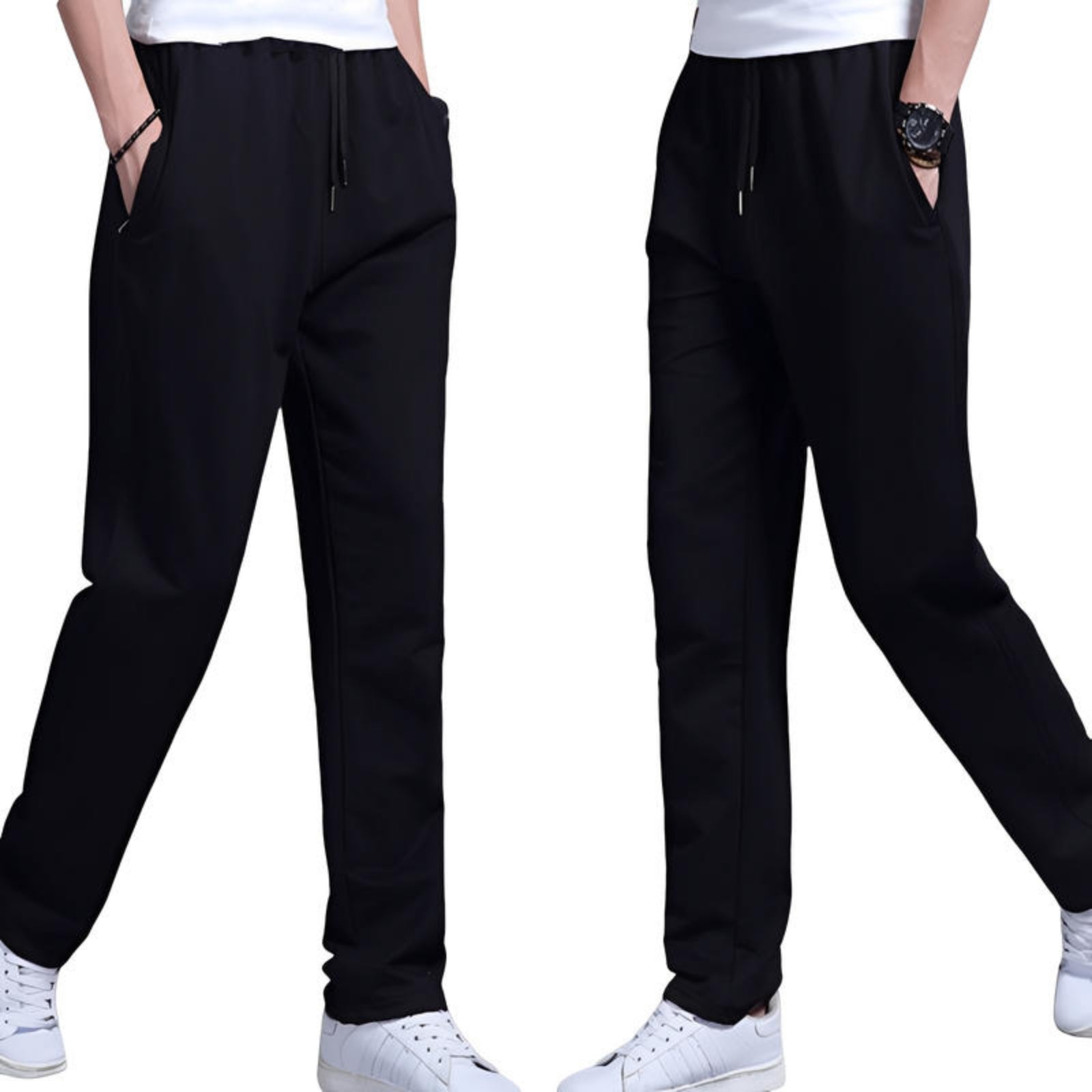 Men's Straight Casual Plus Size Trousers - Spring And Autumn Sports Pants