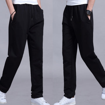 Men's Straight Casual Plus Size Trousers - Spring And Autumn Sports Pants