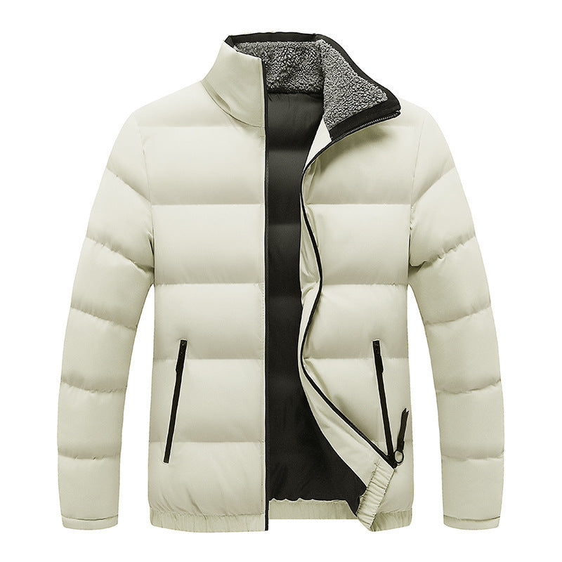 Warm Winter All-Match Plus Fleece Casual Jacket For Men