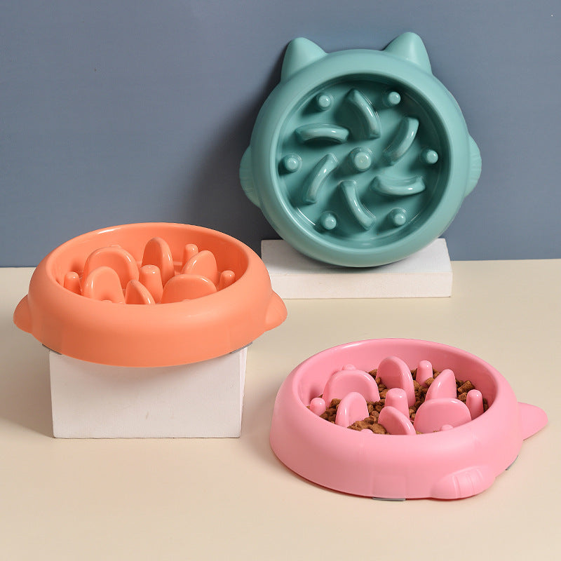 Pet Slow Feeder Bowls With Anti Choking Feature