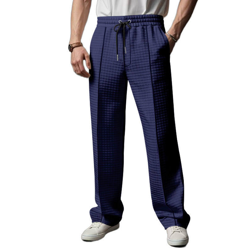 Men's Casual Sports Business Breathable Jogging Straight Trousers