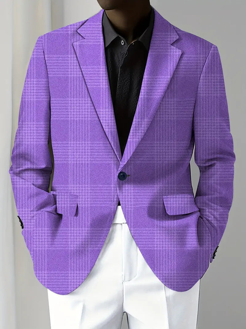 Men's Digital Printing Suit Jacket