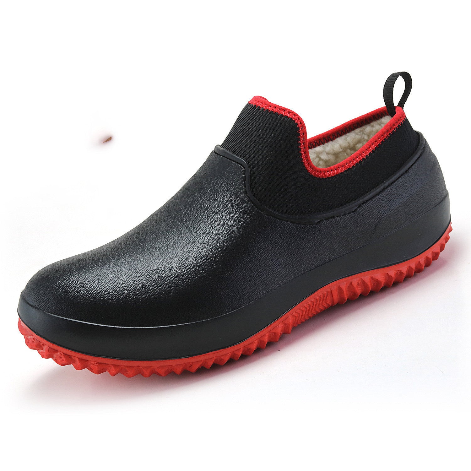 Men's Autumn And Winter Plus Velvet Chef Shoes